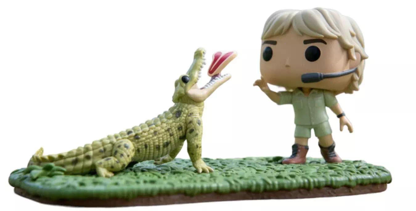 Crocodile Hunter Pop! Steve Irwin with Agro